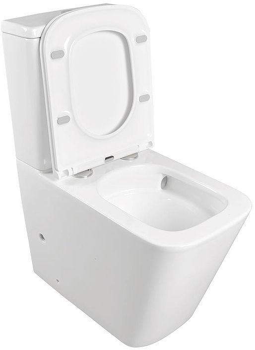 Унитаз компакт Terminus Ватикан 12F61x36W цвет Белый с бачком и сиденьем Микролифт