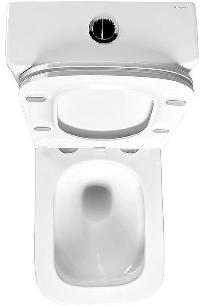 Унитаз компакт Terminus Ватикан 12F61x36W цвет Белый с бачком и сиденьем Микролифт