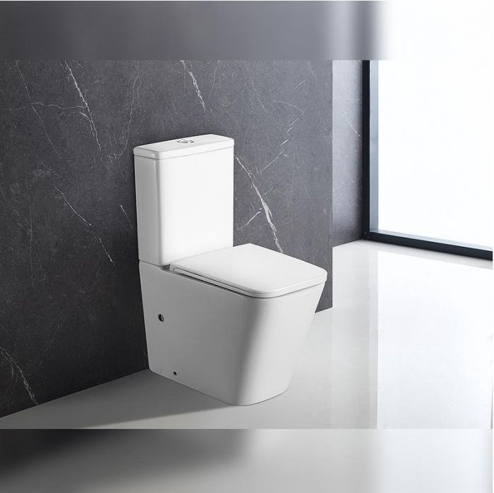Унитаз компакт Terminus Ватикан 12F61x36W цвет Белый с бачком и сиденьем Микролифт