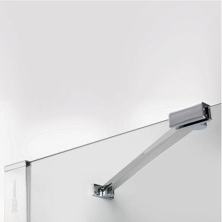 Душевой уголок WasserKRAFT Aller 120х100 R 10H10RWHITE профиль Хром стекло прозрачное Душевой уголок WasserKRAFT Aller 120х100 R 10H10RWHITE профиль Хром стекло прозрачное