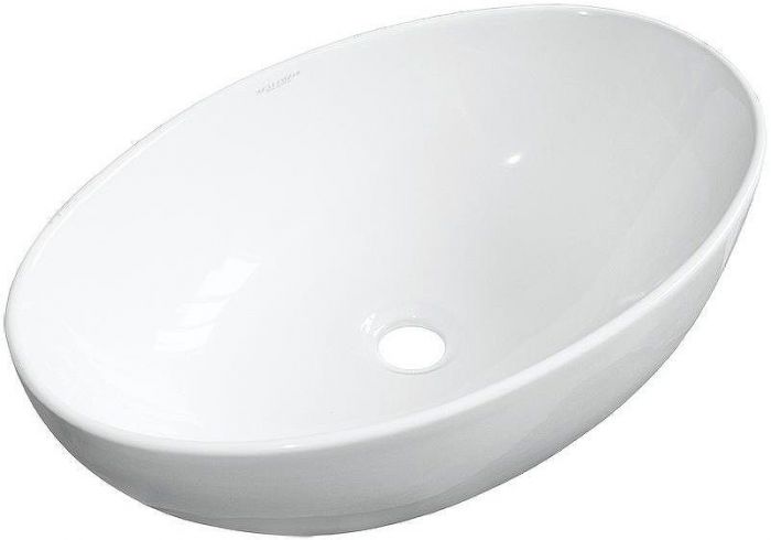 Раковина-чаша Sanita Luxe Ringo Slim 53 WB.CT/Ringo/53-N.Slim/WHT.G/S1 Белая