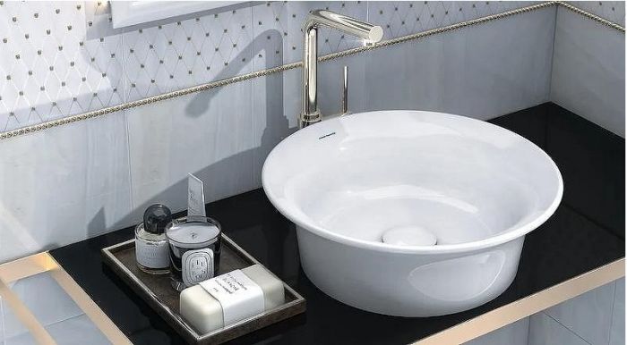 Раковина-чаша Kerama Marazzi Canaletto 40 CN.wb.40 Белая глянцевая