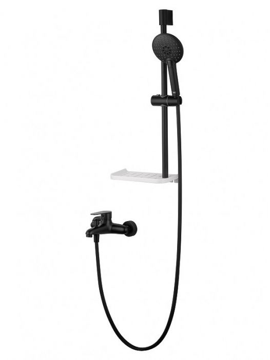 Смеситель для ванны Wonzon & Woghand Alfa WW-AE3201-MB цвет Черный матовый