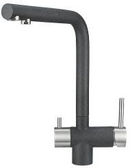 Смеситель для кухни Granula 2305 цвет Графит