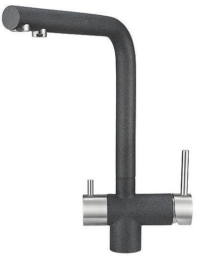 Смеситель для кухни Granula 2305 цвет Графит