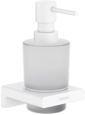 Hansgrohe AddStoris Диспенсер для жидкого мыла, цвет: белый матовый