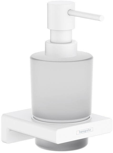 Hansgrohe AddStoris Диспенсер для жидкого мыла, цвет: белый матовый