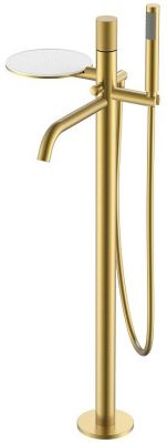 Смеситель для ванны Boheme Stick 129-MG.2 цвет Золото матовое