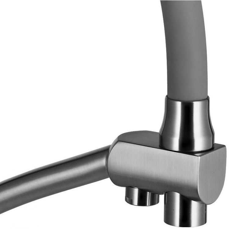 Смеситель для кухни Wisent W4855-29-9 цвет Серый