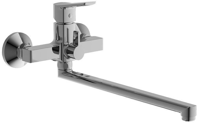 Смеситель для ванны Belz B715 B22715 универсальный цвет Хром