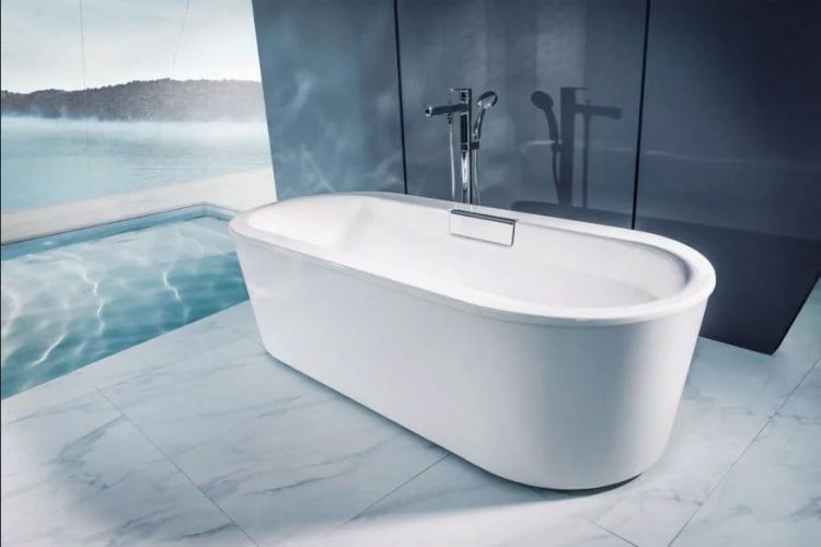 Ванна чугунная Jacob Delafon Volute 170x80 см 6D063-00, отдельностоящая