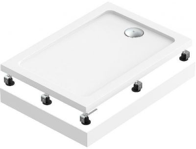 Акриловый поддон для душа Bas Олимпик 100х70 ПН00052 Белый