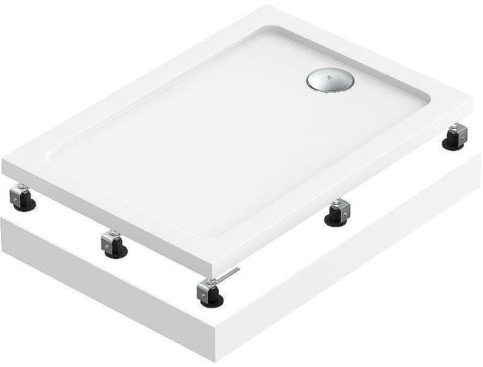 Акриловый поддон для душа Bas Олимпик 100х70 ПН00052 Белый