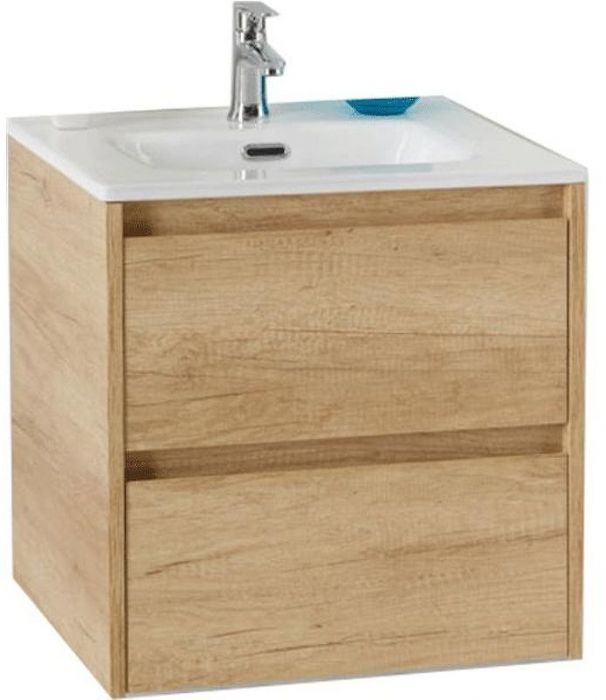 Тумба под раковину BelBagno KRAFT 39-500/390-2C-SO-RNN подвесная Rovere Nebrasca Nature