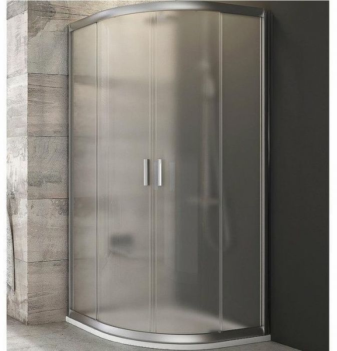 Душевой уголок Ravak Blix BLCP4-80 80x80 3B240U00ZG профиль Сатин стекло Grape