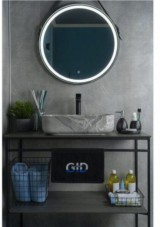 Раковина-чаша Gid Geometrico Mnc597 50 54458 цвет Под камень глянцевый