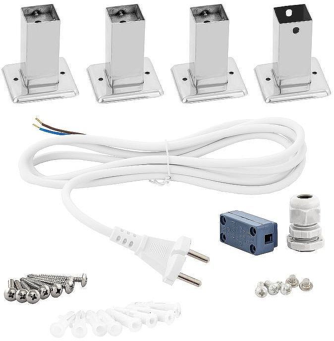 Электрический полотенцесушитель Energy Grand P 800x500 EETRGRANP0805000000 Хром