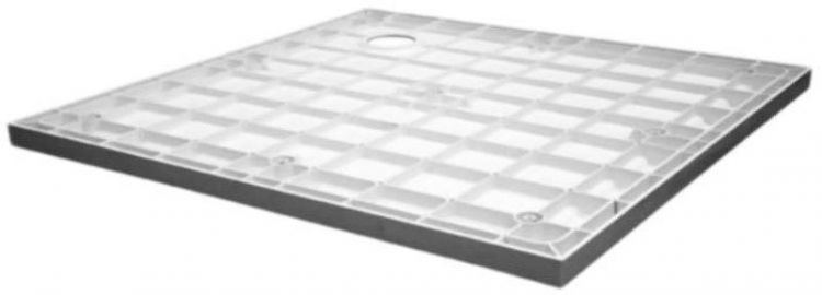 Душевой поддон из стеклокомпозита Cezares Tray SMC 90x90 TRAY-M-A-90-35-W Белый