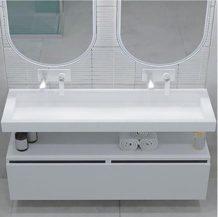 Раковина Boheme Armadi Art Flat 140 859-140 Белая