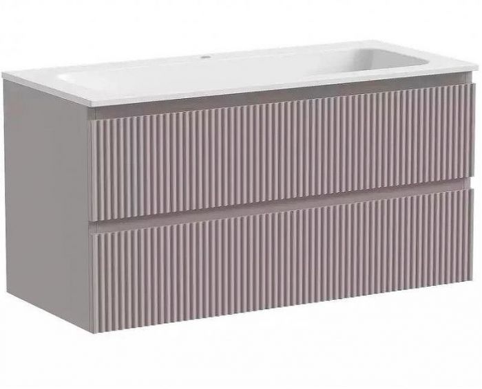 Тумба под раковину Sancos Snob R 100 SNR100SM подвесная Doha Soft