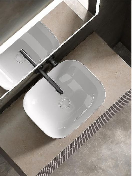 Тумба под раковину Sancos Snob R 100 SNR100SM подвесная Doha Soft