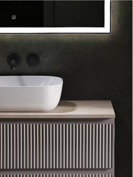 Тумба под раковину Sancos Snob R 100 SNR100SM подвесная Doha Soft