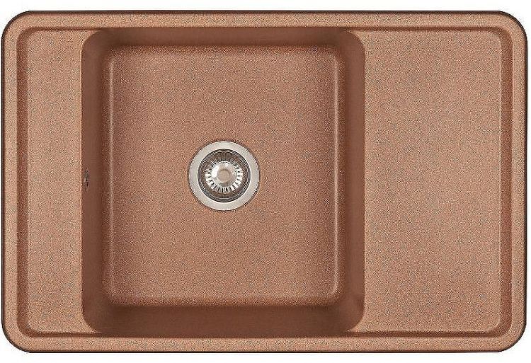 Кухонная мойка Aquaton Беллис 78 1A725032BS270 Терракот Кухонная мойка Aquaton Беллис 78 1A725032BS270 Терракот