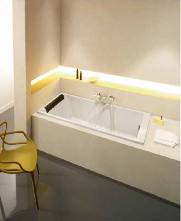 Акриловая ванна Jacob Delafon Spacio 170х75 E6D010RU-00 с подголовником