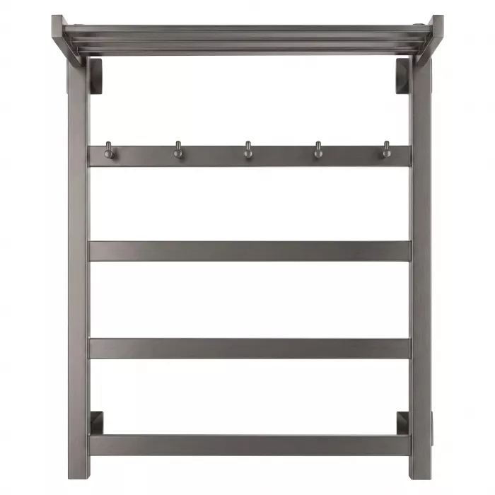 Полотенцесушитель электрический Secado Корсико 1 КСП 60x40 графит