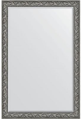 Зеркало Evoform Exclusive 179х119 BY 3624 с фацетом в багетной раме - Византия серебро 99