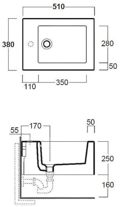 Биде Simas Frozen FZ19bi*1 подвесное Белое