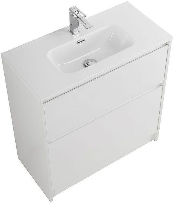 Тумба под раковину BelBagno Kraft 39 70 KRAFT39-700/390-2C-PIA-BO Bianco Opaco