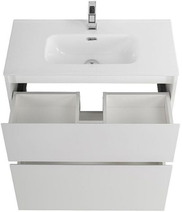 Тумба под раковину BelBagno Kraft 39 70 KRAFT39-700/390-2C-PIA-BO Bianco Opaco