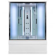 Душевая кабина Deto ЕМ 4517 LED с гидромассажем 170x90x220