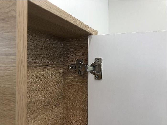 Зеркало со шкафом Comforty Гамбург 90 00004142227 Дуб сонома