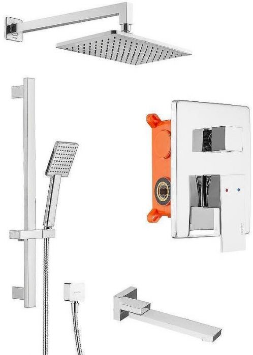 Душевая система Swedbe Platta 5545 Хром