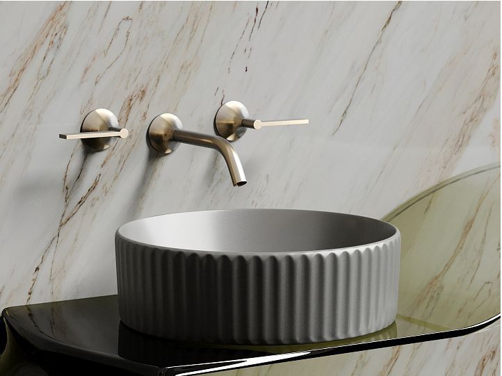 Умывальник CERAMICANOVA Element чаша накладная круглая (цвет Антрацит Матовый) CN6057MH Умывальник CERAMICANOVA Element чаша накладная круглая (цвет Антрацит Матовый) CN6057MH