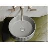 Умывальник CERAMICANOVA Element чаша накладная круглая (цвет Антрацит Матовый) CN6057MH