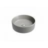 Умывальник CERAMICANOVA Element чаша накладная круглая (цвет Антрацит Матовый) CN6057MH