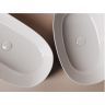 Умывальник CERAMICANOVA Element чаша накладная овальная 665x350x140 мм CN5022