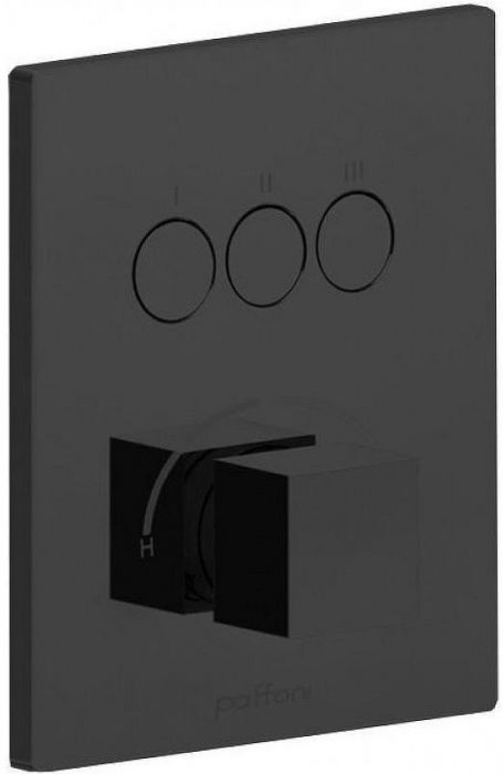 Смеситель для душа Paffoni Compact Box CPM519NO цвет Черный матовый