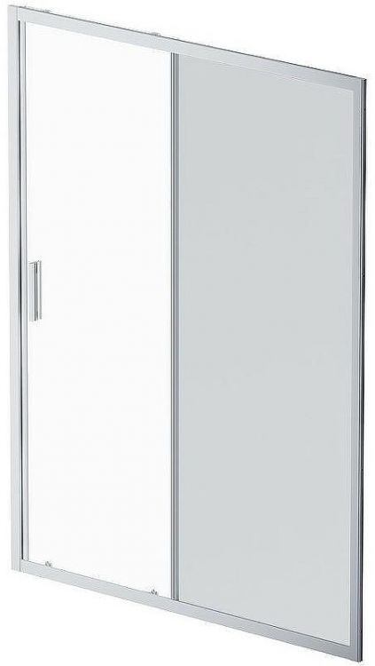 Душевая дверь AM.PM Gem 150 W90G-150-1-195MG профиль Хром матовый стекло тонированное-прозрачное