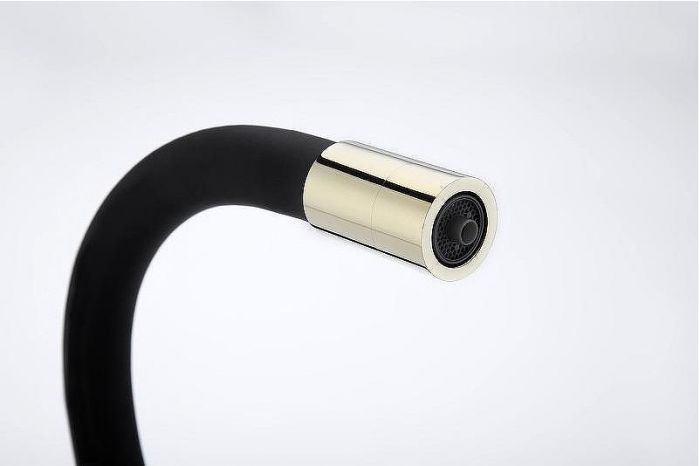 Смеситель для кухни Paulmark Salix Sa213419-G Золото