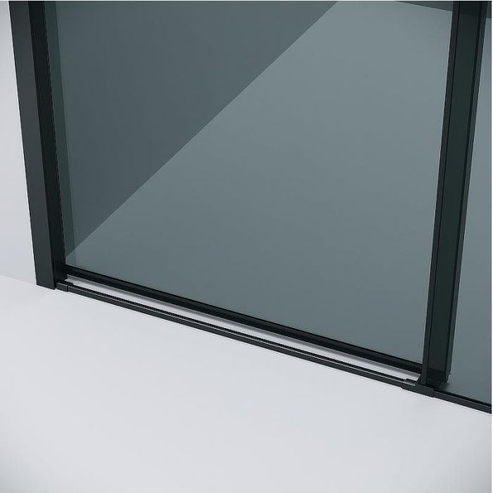 Душевая дверь Grossman Style 100 100.K33.05.100.21.10 профиль Черный матовый стекло тонированное