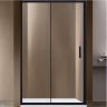 Душевая дверь Vincea Garda 105 VDS-1G105CLB профиль Черный стекло прозрачное