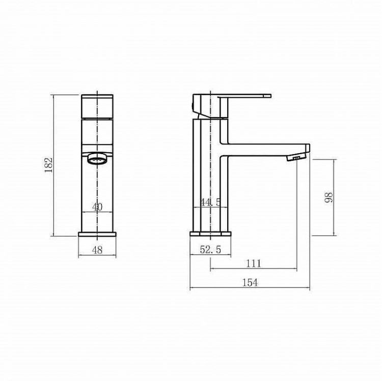 Смеситель для раковины Fashun A51120-21 цвет Бронза Смеситель для раковины Fashun A51120-21 цвет Бронза