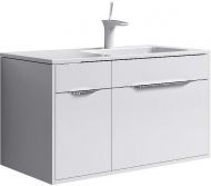 Тумба под раковину Aqwella 5 Stars Malaga 90 Mal.01.09/R подвесная Белая