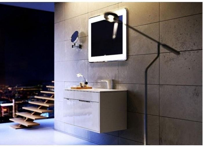 Тумба под раковину Aqwella 5 Stars Malaga 90 Mal.01.09/R подвесная Белая