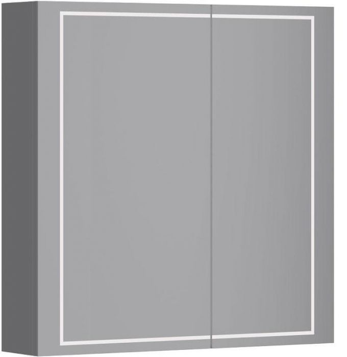 Зеркальный шкаф Aqwella Simplex 70 SLX0407 с подсветкой Белый