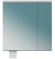 Зеркальный шкаф Arrow 80 AMJD9G31008G-XZ с подсветкой цвет Кремовый белый матовый